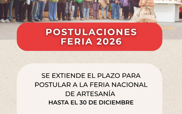 Se extiende plazo para postular a la 15ª Feria Nacional de Artesanía de Bahía Inglesa 2026