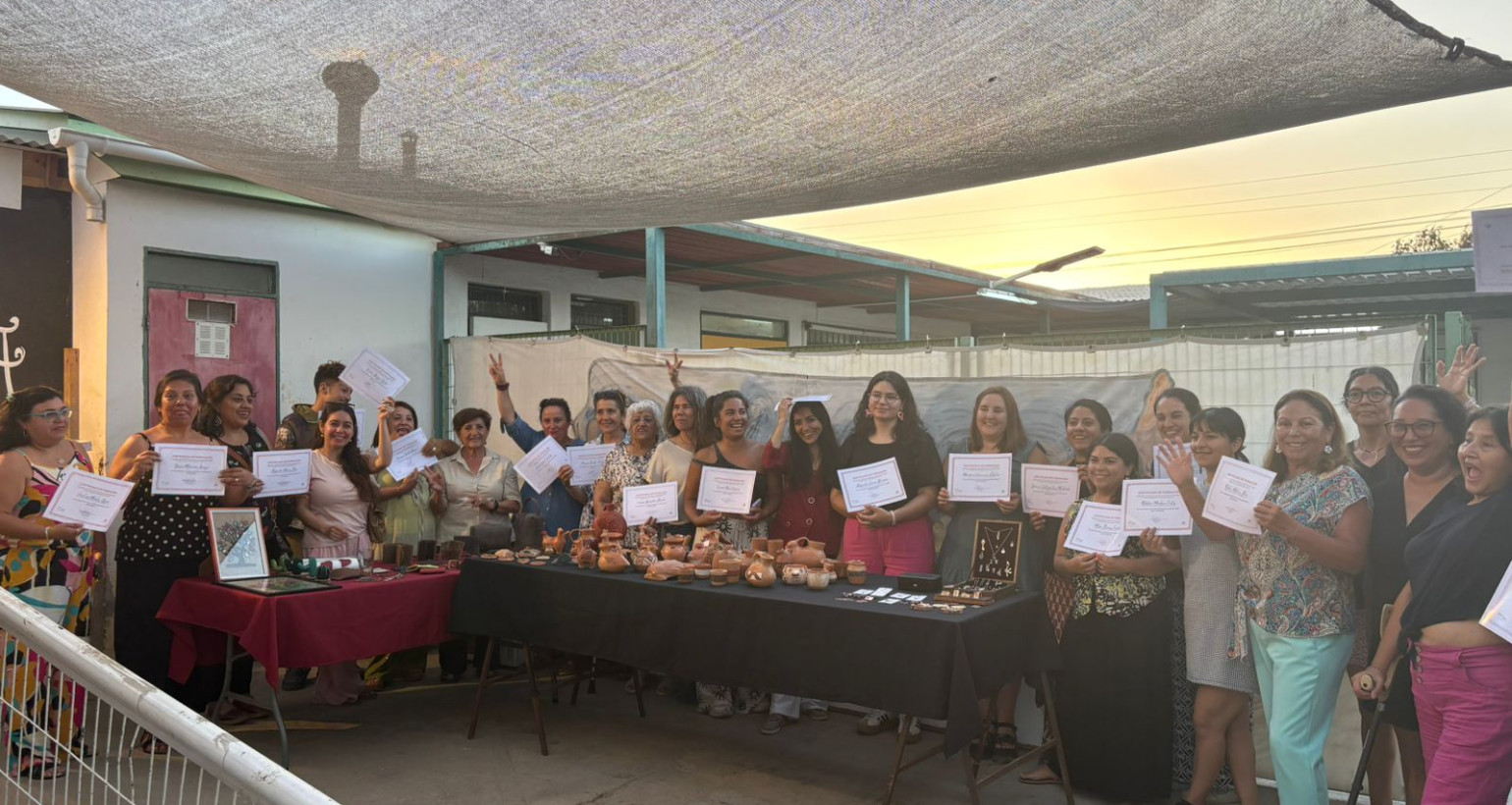 Ceremonia de cierre marcó el fin de los Talleres de Artesanía 2025 en Caldera