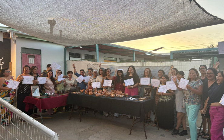 Ceremonia de cierre marcó el fin de los Talleres de Artesanía 2025 en Caldera