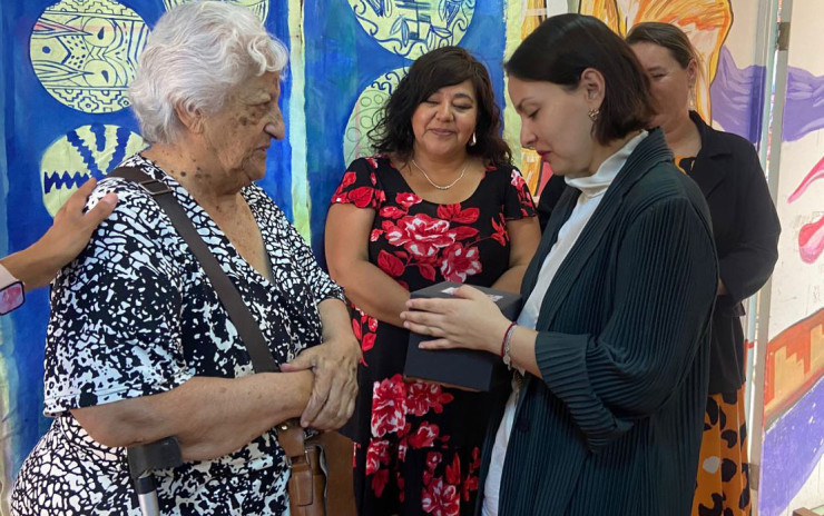 Escuela Taller Mauricio Huenuman de Caldera recibió visita de Ministra de las Culturas en marco de gira regional
