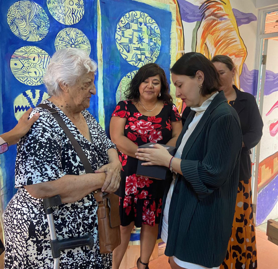 Escuela Taller Mauricio Huenuman de Caldera recibió visita de Ministra de las Culturas en marco de gira regional